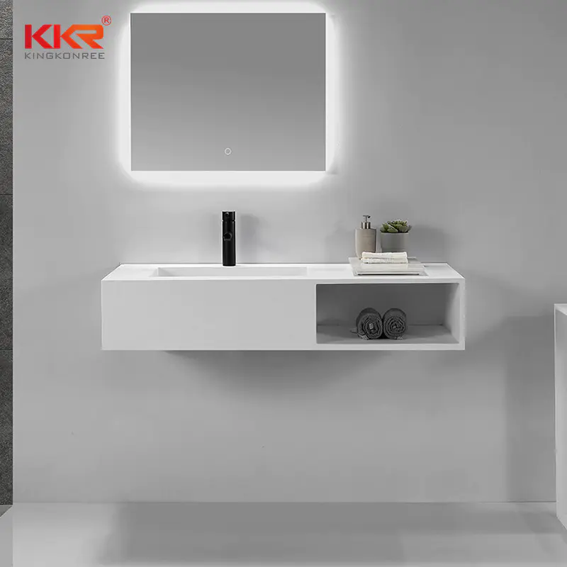 New Arrival Customized Design Acrylic Stone Solid Surface Bathroom Basin