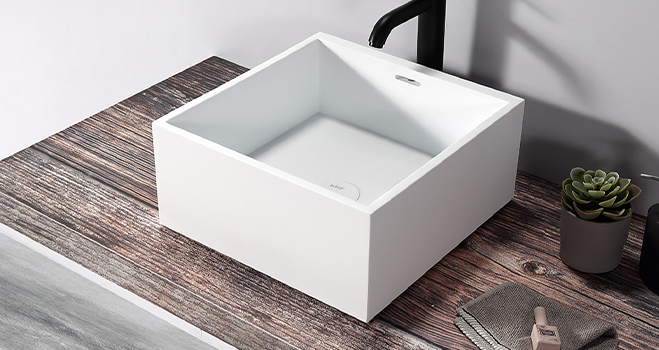KKR Solid Surface quality wash basin price directly sale on sale-5