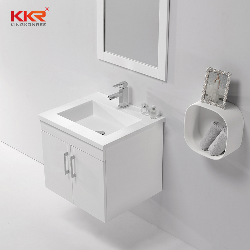 KKR Solid Surface top quality bathroom sink and vanity unit manufacturer for indoor use-1