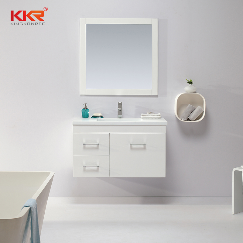 KKR Solid Surface bath vanity with sink series with high cost performance-1