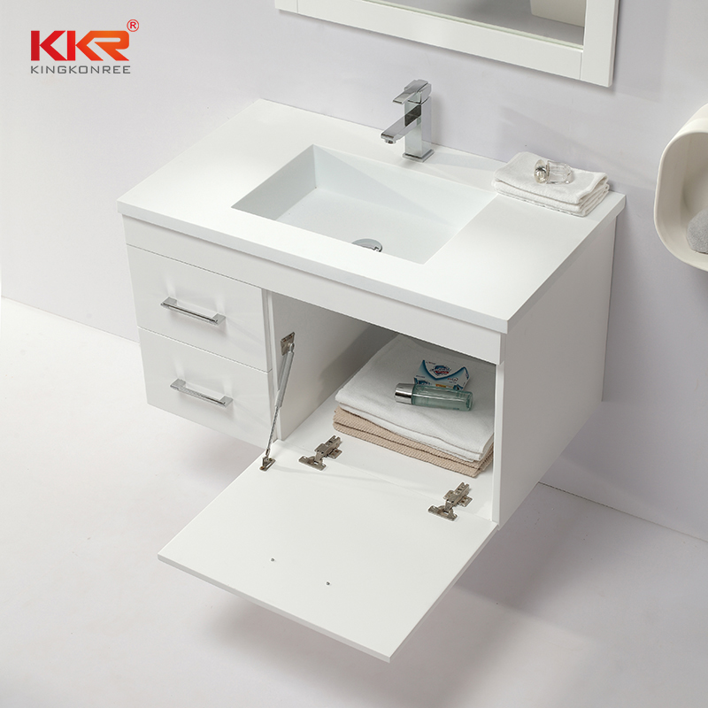 KKR Solid Surface bath vanity with sink series with high cost performance-2