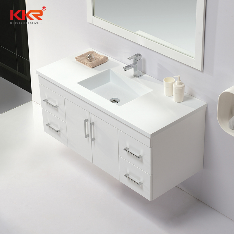 KKR Solid Surface custom bathroom cabinets suppliers bulk buy-1