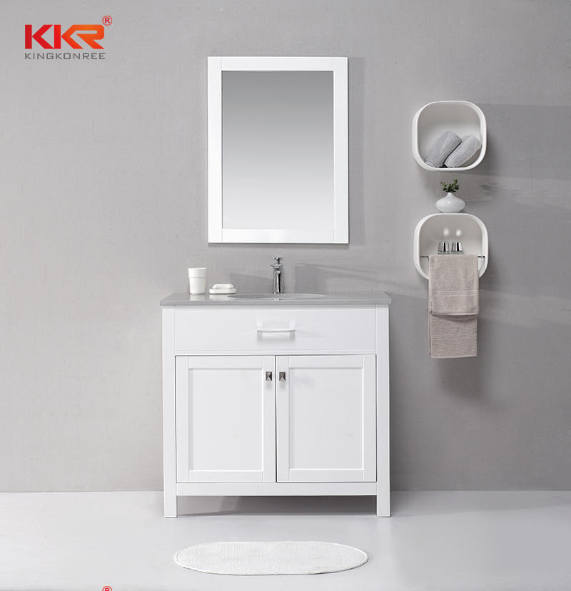 Customize High Quality Hotel Vanity Counter Bathroom Cabinet KKR-706CF