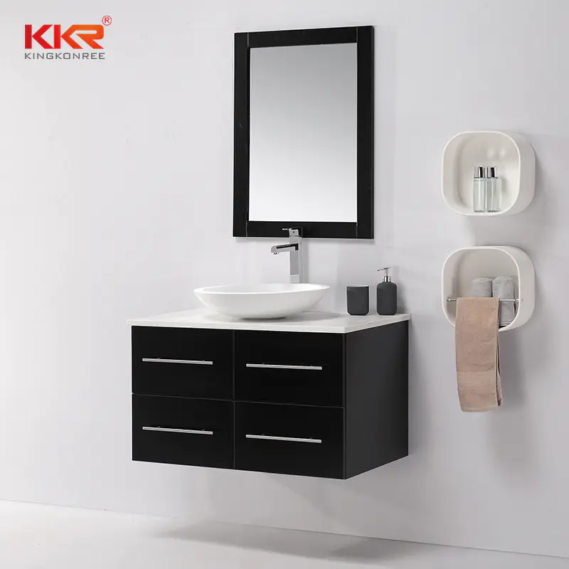 New Design Bathroom Vanity Solid Wooden Bathroom Cabinet KKR-708CH