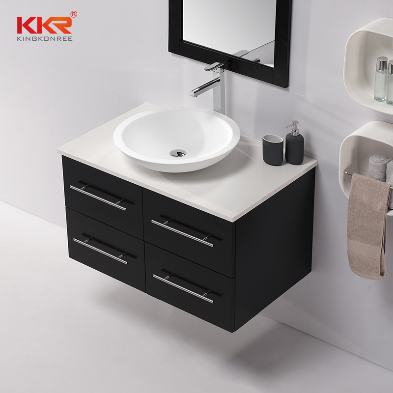 New Design Bathroom Vanity Solid Wooden Bathroom Cabinet KKR-708CH