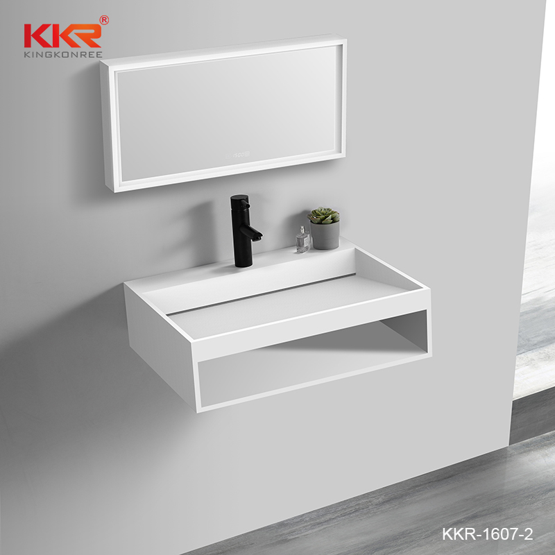 KKR Solid Surface top selling wash hand basin custom for home-2