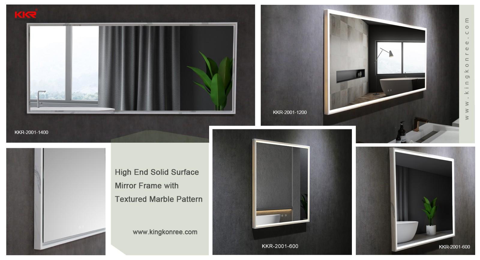 practical wall mounted bathroom mirror company bulk production