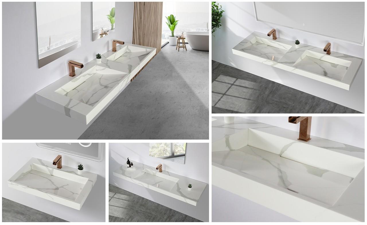 low-cost corian integrated sink design for sale