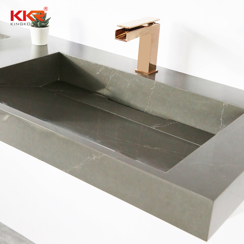 KKR Solid Surface hot selling bathroom furniture factory direct supply with high cost performance-2