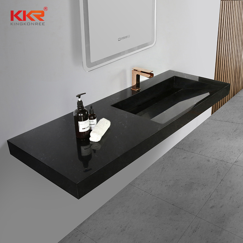 KKR Solid Surface modern bathroom sink in bulk bulk production-2