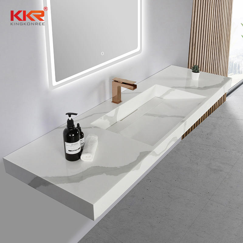 KKR Washbasin New Italian Design Sanitary Ware Bathroom Furniture Double Wash Basin Sink KKR-M069