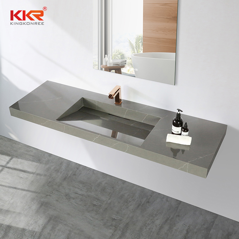 KKR Solid Surface corian bathroom countertops with good price on sale-1