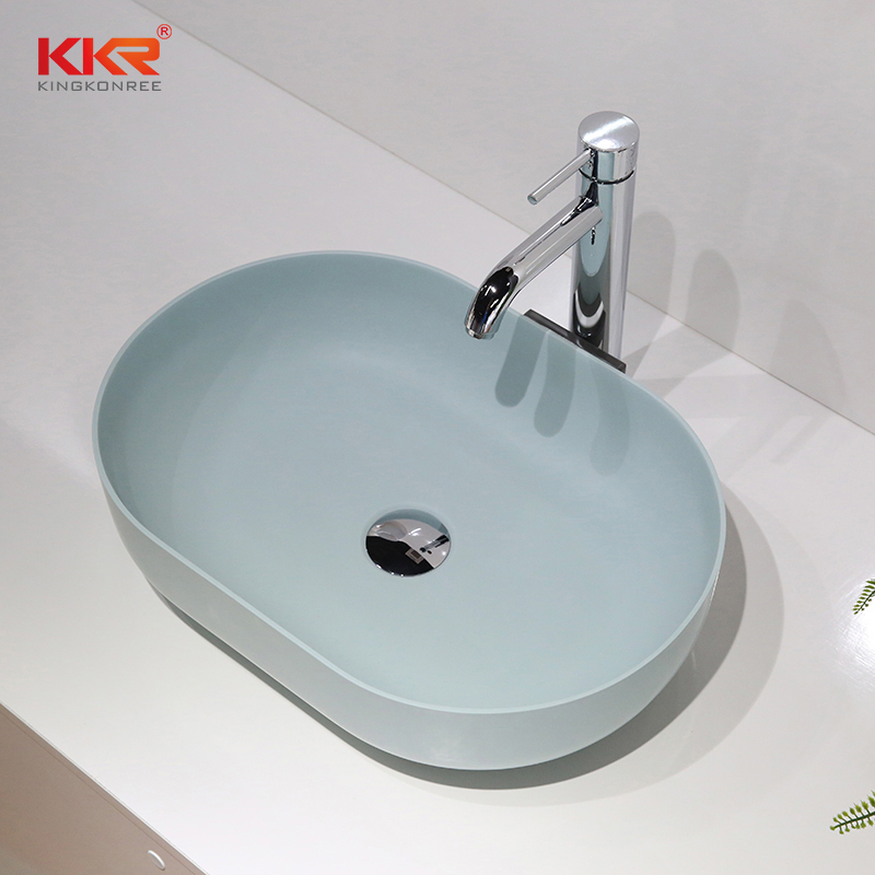 KKR Solid Surface solid surface bathroom sinks factory price for sale-1