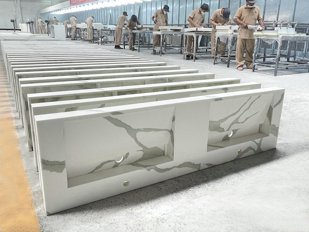 KKR Factory- solid surface sheets & fabrication workshop video 2021