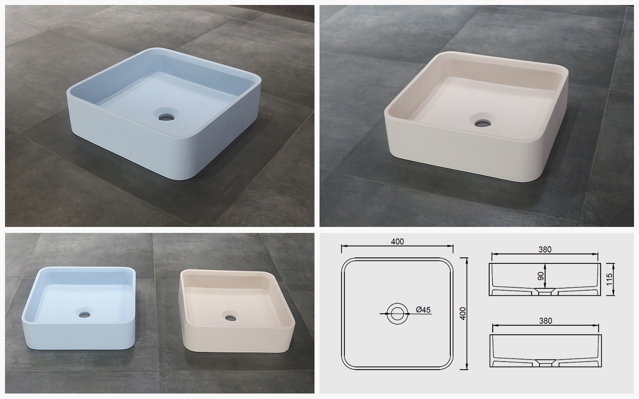 quality corian sink personalized for indoor use-3