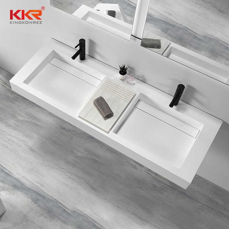 KKR Solid Surface wash basin suppliers for indoor use-1
