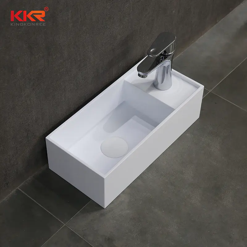 Solid Surface Stone Bathroom Sinks KKR-1108