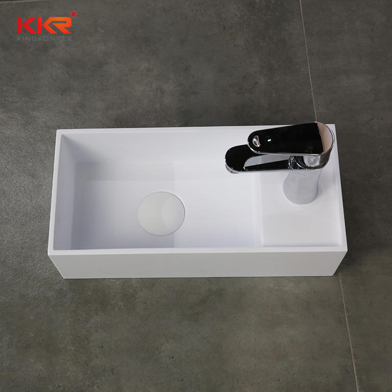 Solid Surface Stone Bathroom Sinks KKR-1108