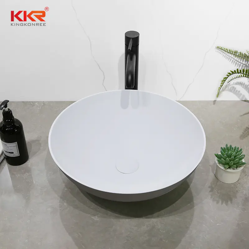 Good Price Bathroom Sink Counter Top Wash Basin for Bathroom KKR-1001