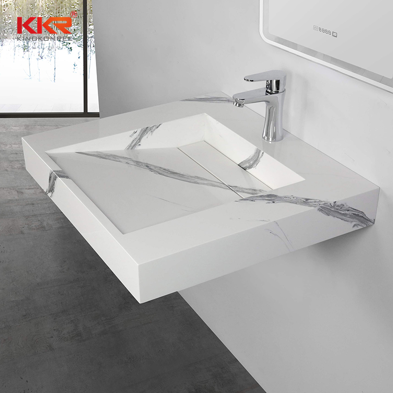 KKR Solid Surface corian sink personalized for indoor use-1