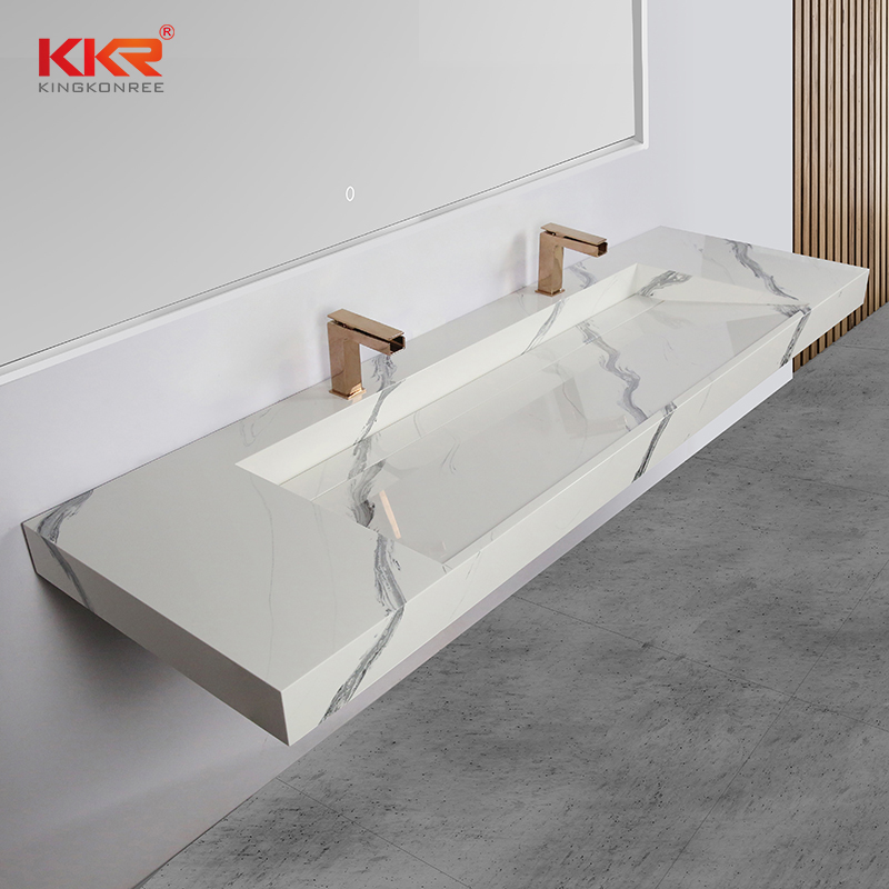 KKR Solid Surface best price wash basin price bulk with high cost performance-1