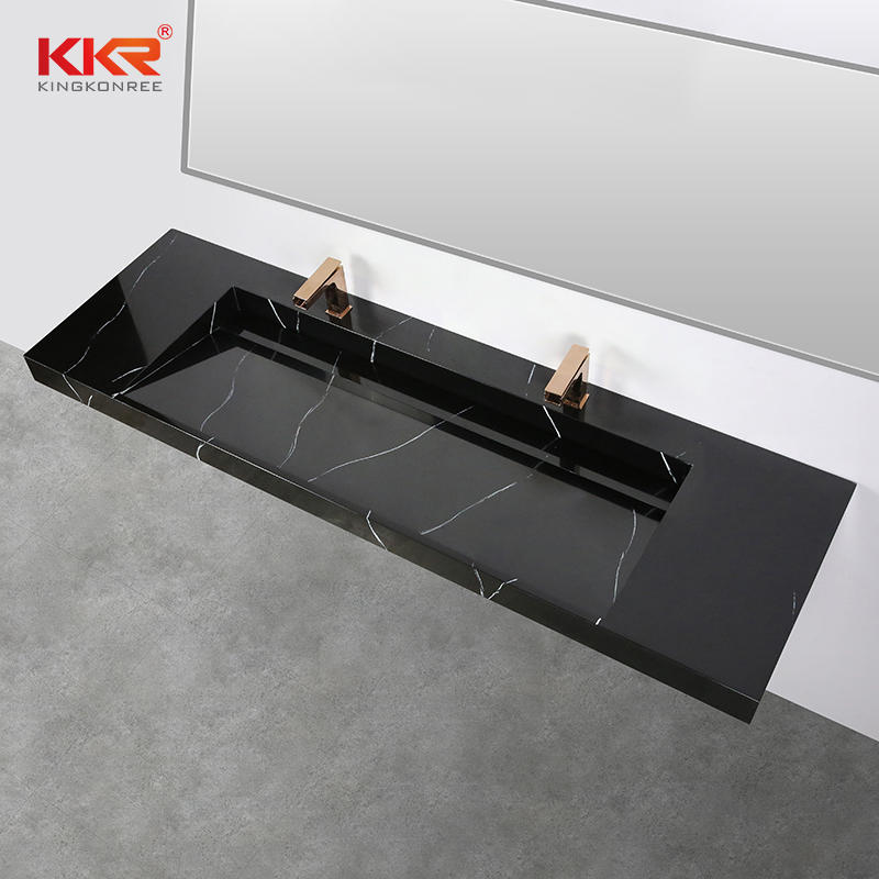 Long Lasting Bathroom Solid Surface Bathroom Vanities And Sinks KKR-USVS-72 - M8858