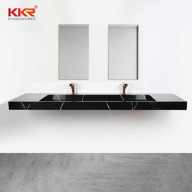 Long Lasting Bathroom Solid Surface Bathroom Vanities And Sinks KKR-USVS-72 - M8858
