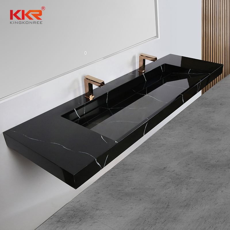 KKR Solid Surface latest corian wash basin factory for indoor use-1
