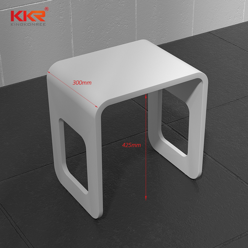 KKR Solid Surface acrylic wall shelf factory direct supply on sale-2