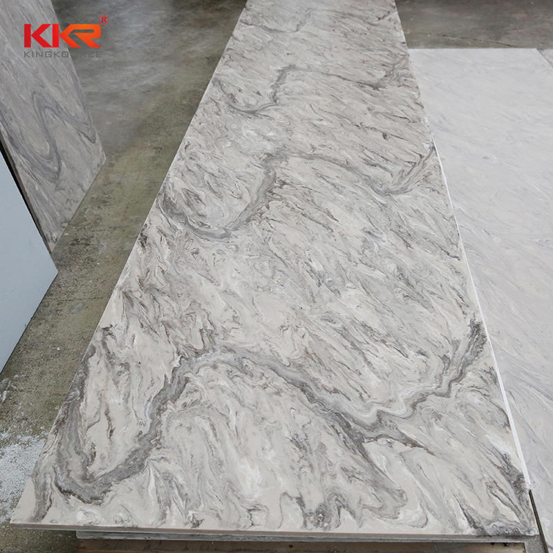 Customized Simple Design Artificial Marble Stone Acrylic Solid Surface