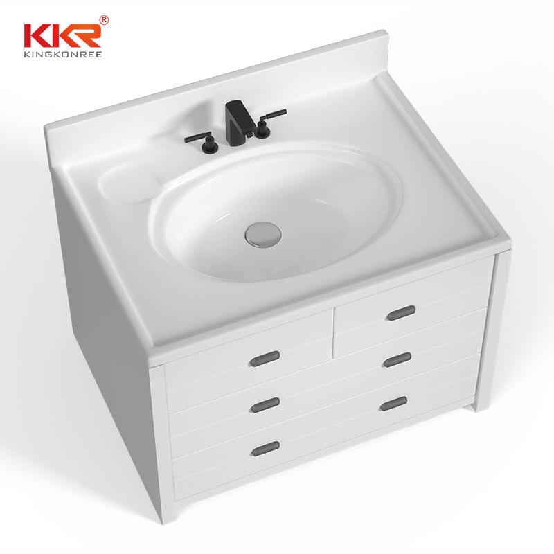 Solid Surface Bathroom Vanity KKR-CMB1719