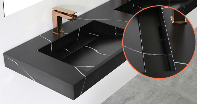 solid surface sink