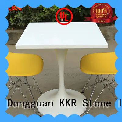 marble dining table set surface KKR Stone