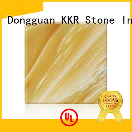 KKR Stone high strength solid surface material color for bar table