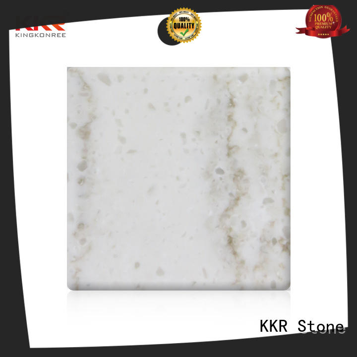 KKR Stone decorative corian solid surface sheet  manufacturer for home