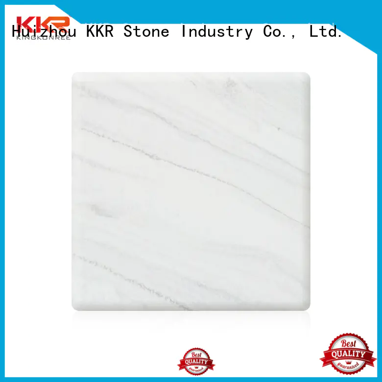 toxic free veining pattern solid surface sheet effectively for entertainment