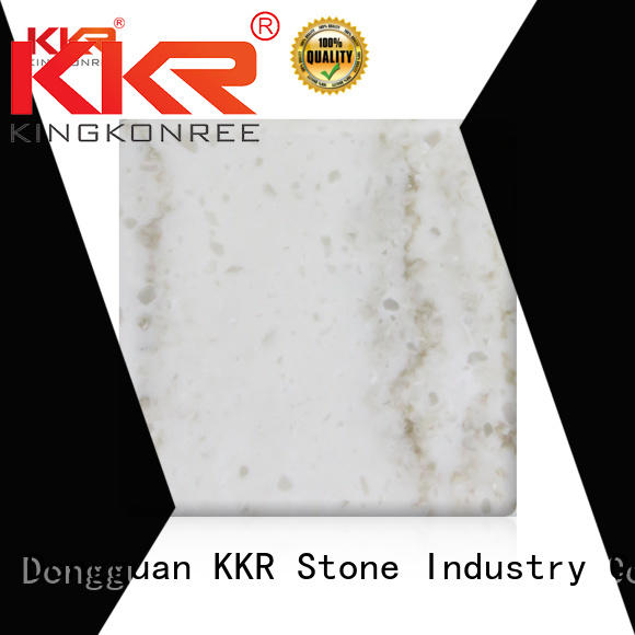 KKR Stone stone corian solid surface sheet in good performance for home
