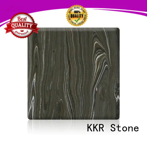 flame-retardant veined solid surface sheets  manufacturer for home KKR Stone