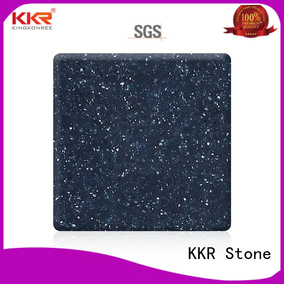 white modified acrylic solid surface superior stain for self-taught KKR Stone