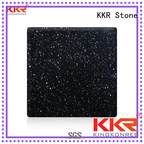 KKR Stone Warm touch solid surface acrylics superior stain for bar table