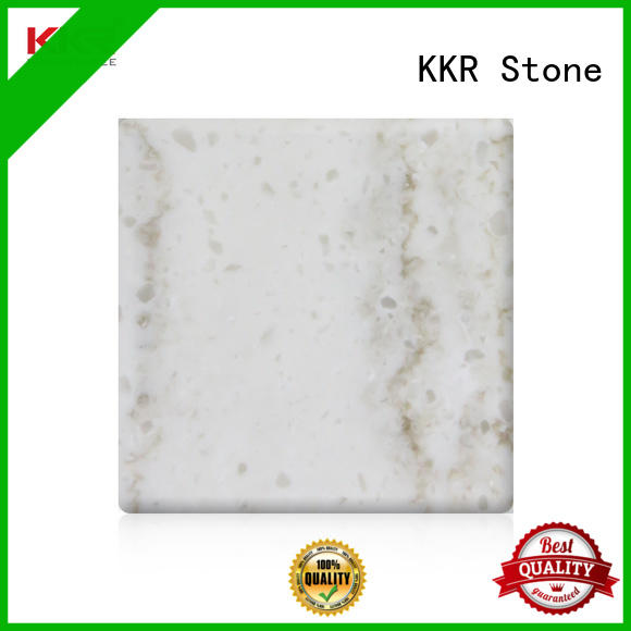 KKR Stone high strength solid surface slab solid for school building