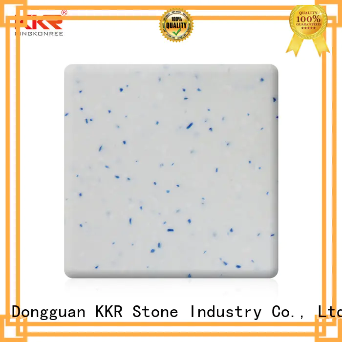 KKR Stone easy to clean solid surface factory superior bacteria for bar table