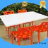 artificial marble top dining table sets restaurant KKR Stone