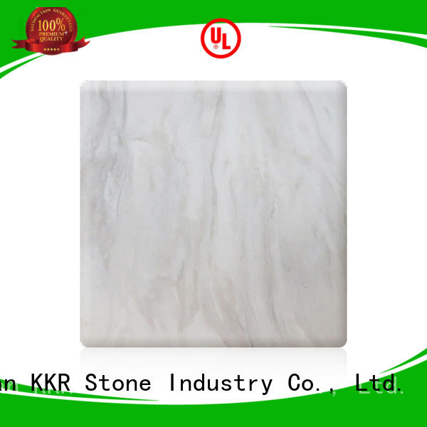 KKR Stone pollution free marble solid surface wholesale for garden table