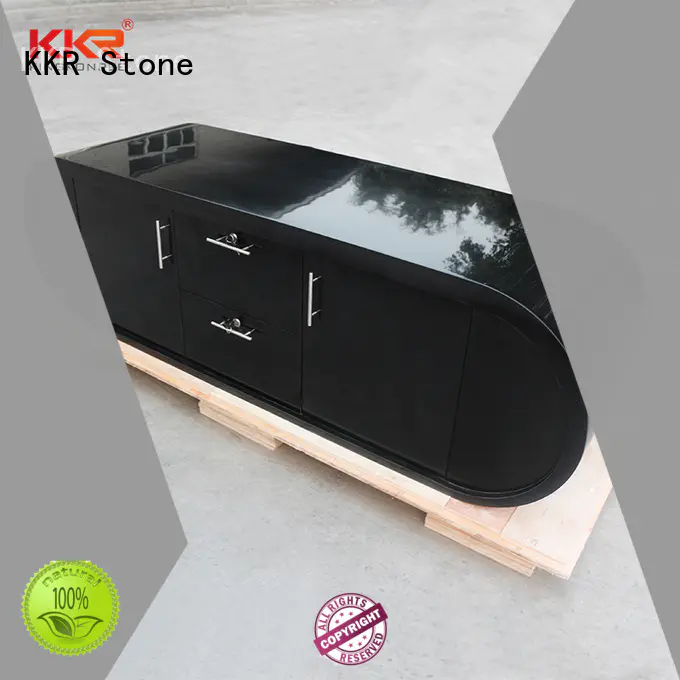 KKR Stone quality reception desk design vendor for building