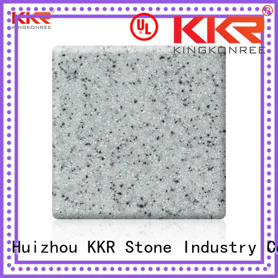 KKR Stone artificial solid surface certifications for worktops