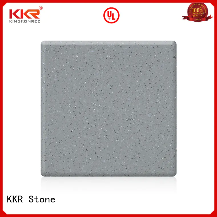 KKR Stone easily repairable solid surface sheet free quote for table tops