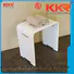 KKR Stone solid Surface metal bathroom shelf in different shape for home