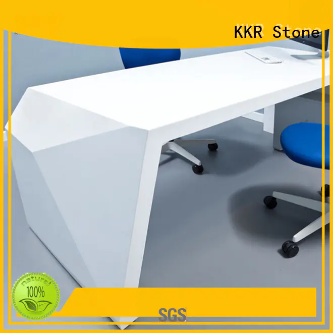 curved reception desk design for kitchen tops KKR Stone