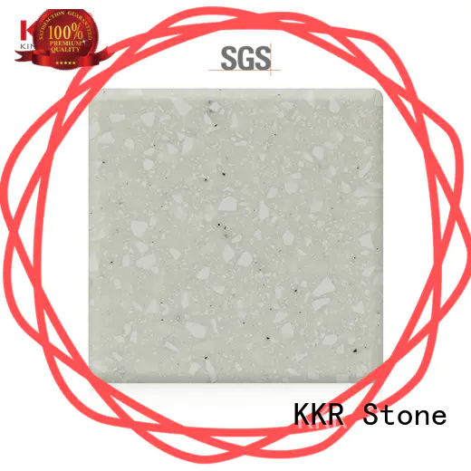 sheet modified solid surface superior bacteria for table tops KKR Stone